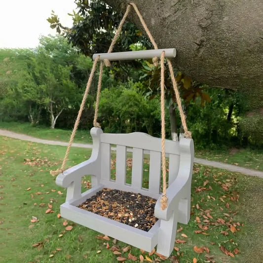 Fruit Feeder  Useful Hanging Bird Swing Chair Feeder  Convenient Bird Food Holder Hummingbird Feeder  Bird Feeder Outdoor